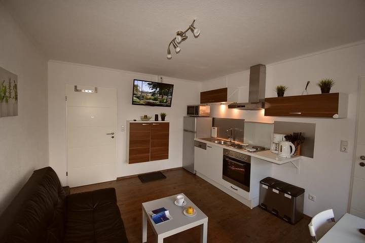 Ferienwohnung für 2 Personen, mit Balkon und Garten in Dornum