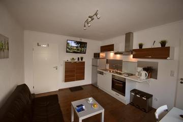 Ferienwohnung für 2 Personen, mit Balkon und Garten in Dornum