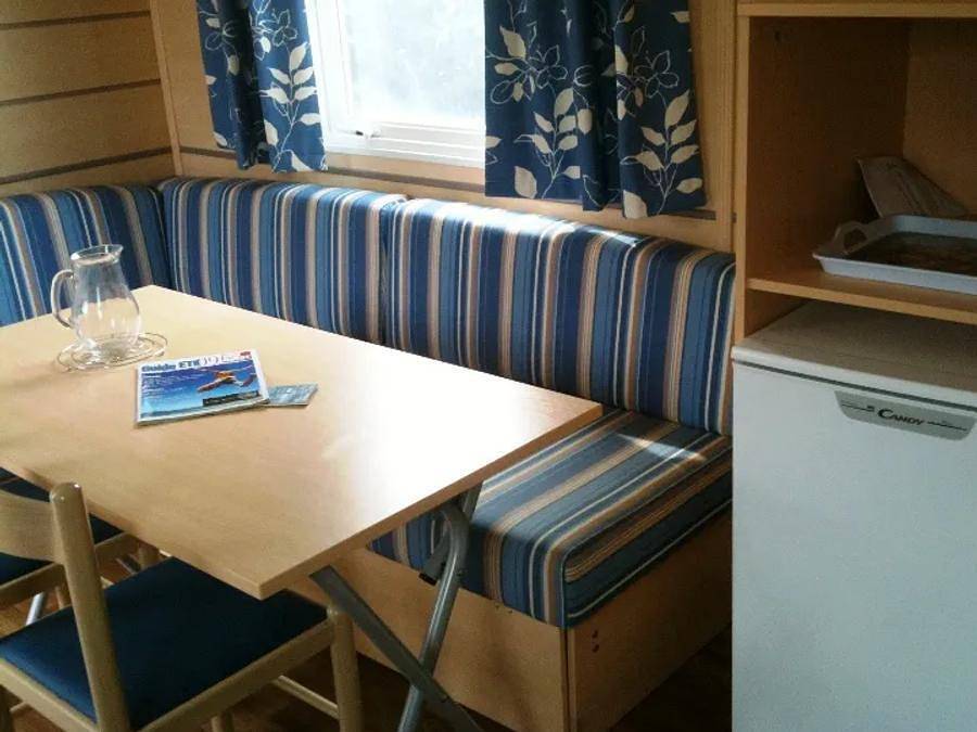 Village Tropical Sen-Yan - Mobilheim 5 personen - Aqua 2 Zimmer 4/5 Personen Halbüberdachte Terrasse in Mézos, Côte d’Argent