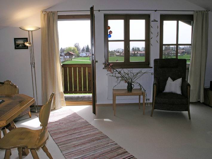 Gîte pour 4 personnes, avec balcon et jardin, adapté aux familles dans Eggstatt - 3