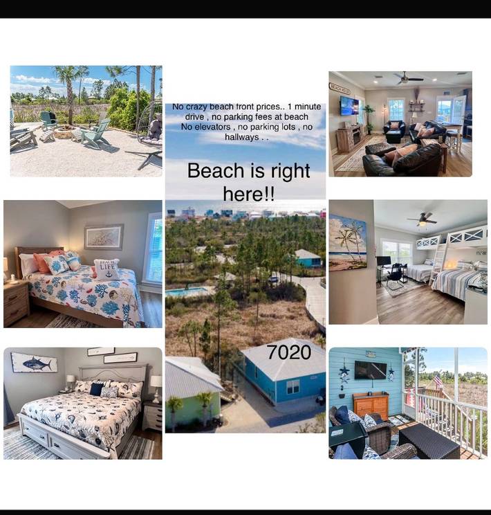 Vacation house for 10 people, with yard - 1
