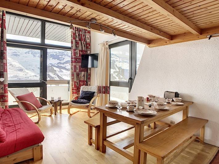 Chalet pour 6 personnes, avec Balcon et Vue dans Les Menuires