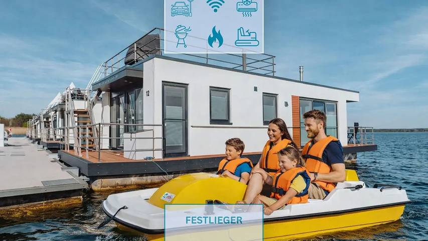 Ferienhaus mit Meerblick für 4 Personen, mit Terrasse