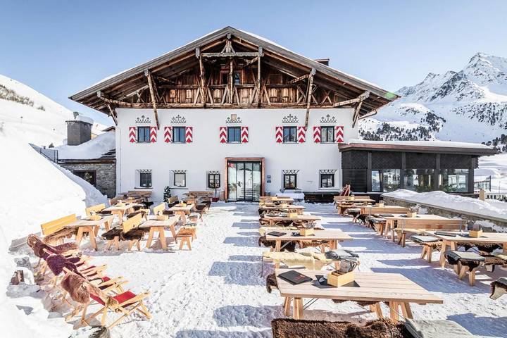 Hotel für 2 Personen, mit Terrasse und Garten sowie Sauna in Kühtai