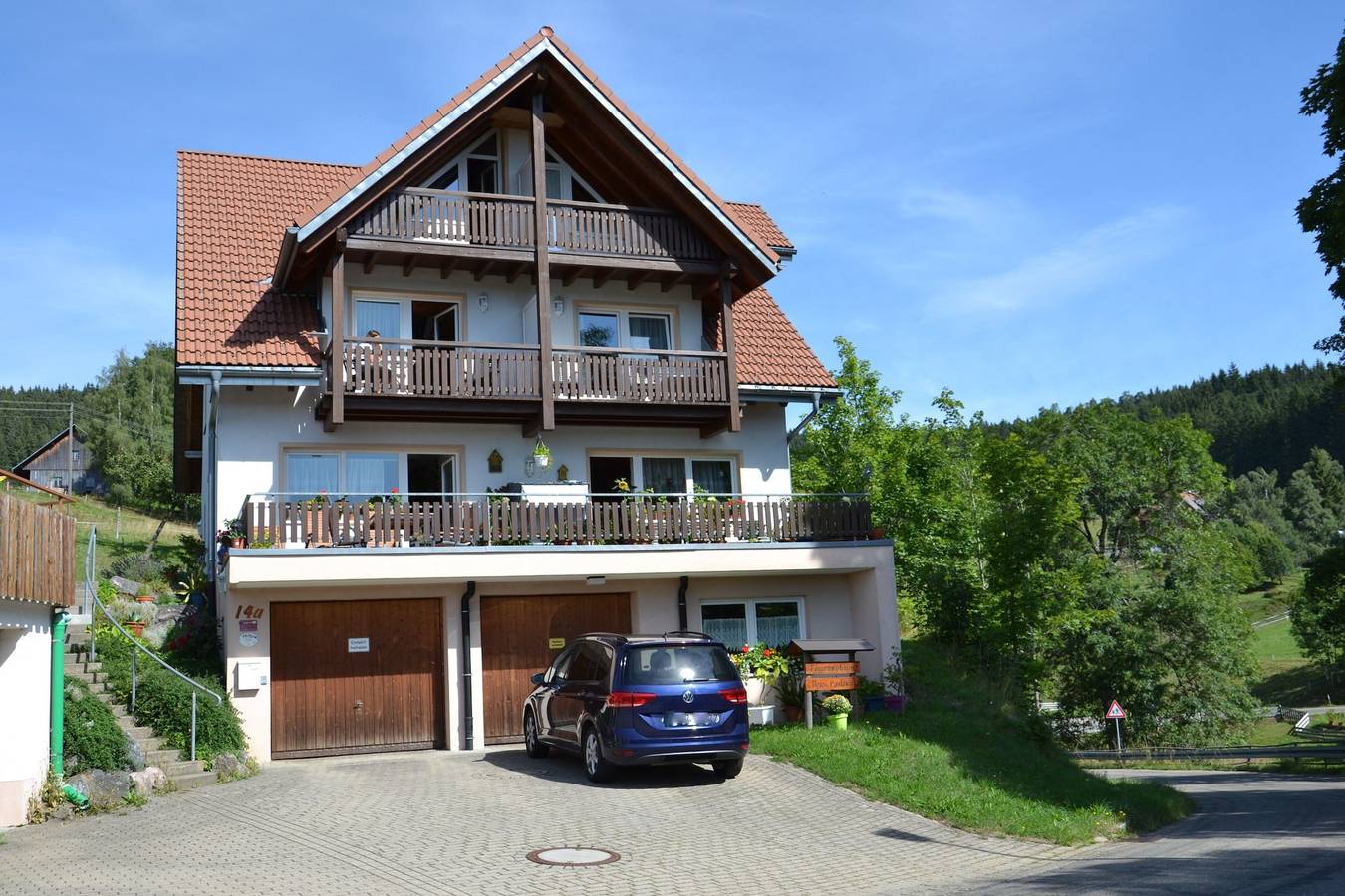 Entire holiday apartment, Ferienwohnung beim Pauli - Berghofblick, 50qm, Balkon, 1 Schlafzimmer, 2 Personen in Suedlicher Schwarzwald, Titisee-Neustadt