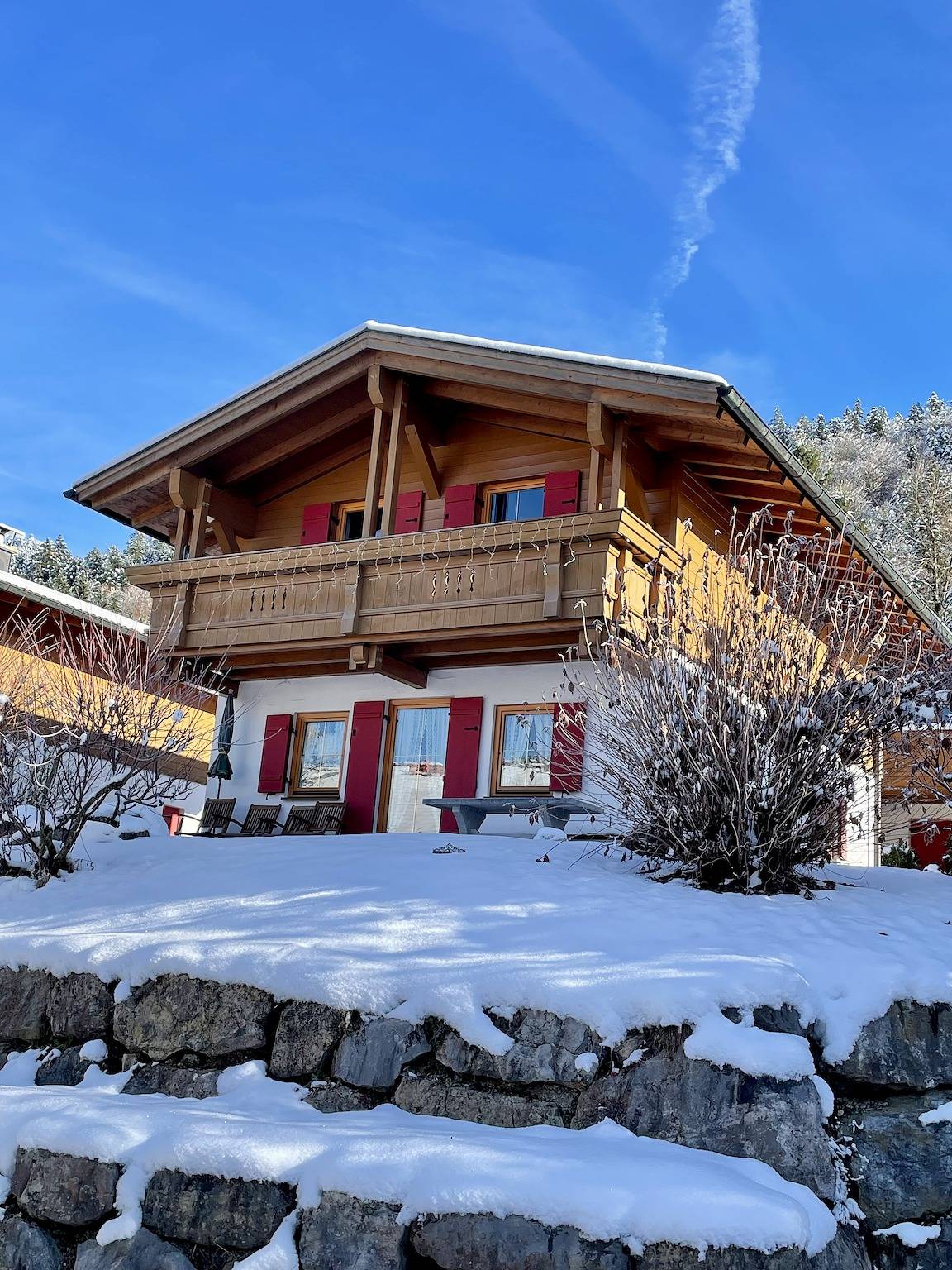 Ferienhaus Gollbichl - Ferienhaus Gollbichl 95 qm, mit zwei separaten Schlafzimmern, Terrasse und Balkon in Aschau im Chiemgau, Bayerische Alpen