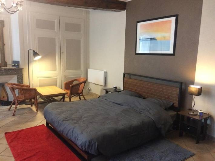Chambre d’hôte pour 4 personnes, avec Terrasse ainsi que Jardin et Vue