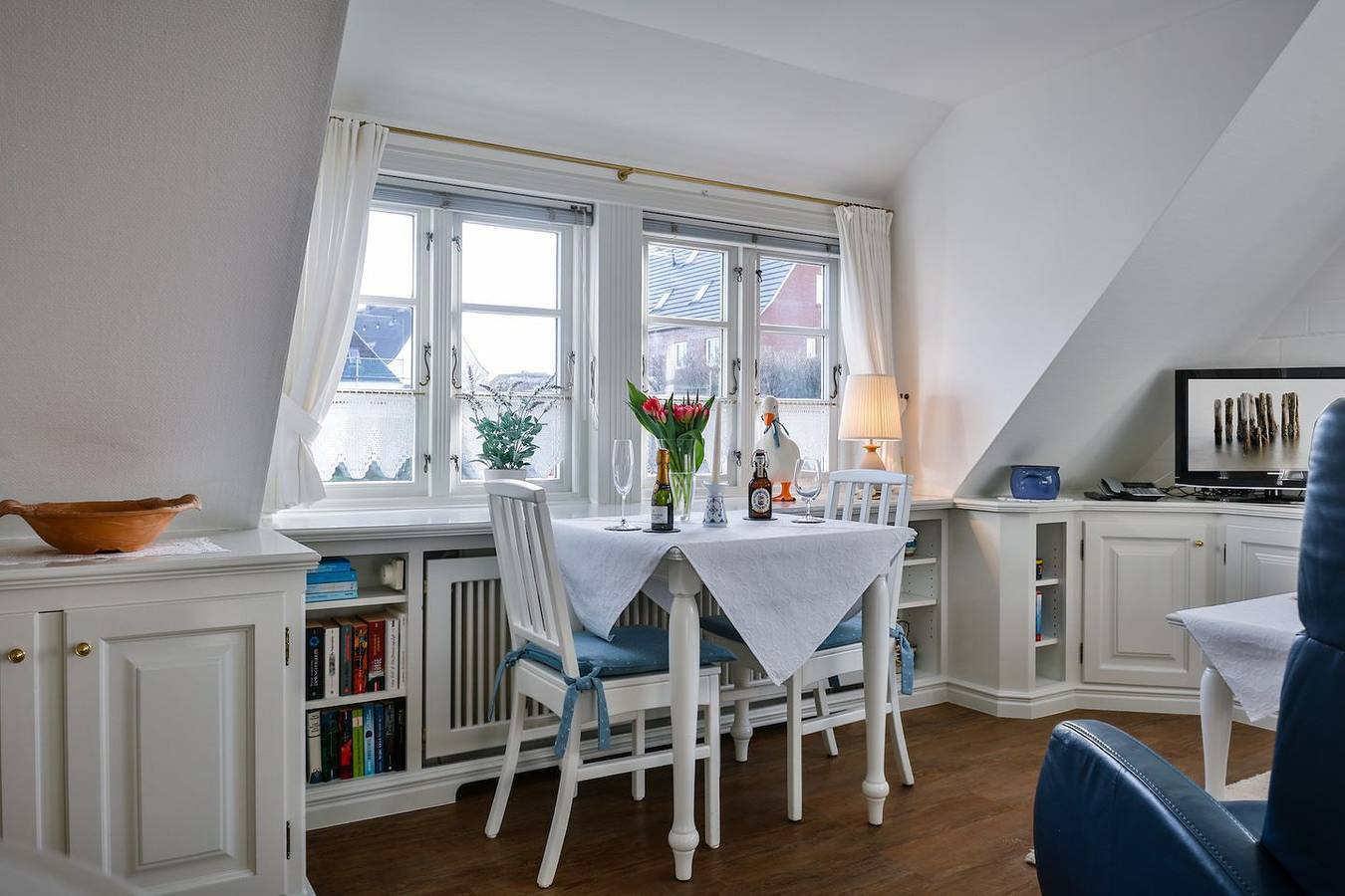 Ganze Wohnung, Hell ausgestattete Wohnung im Herzen von Hörnum für bis zu drei Personen. in Hörnum, Sylt