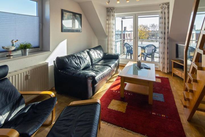 Ferienwohnung für 4 Personen, mit Balkon in Norddeich