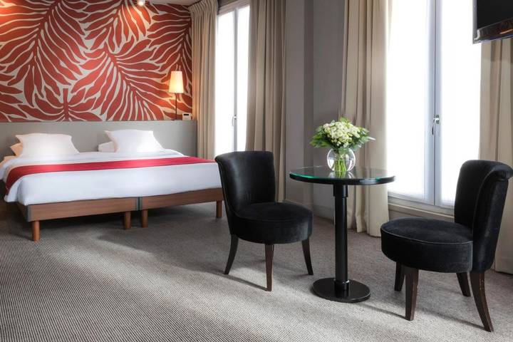 Hôtel pour 3 personnes, avec balcon et vue