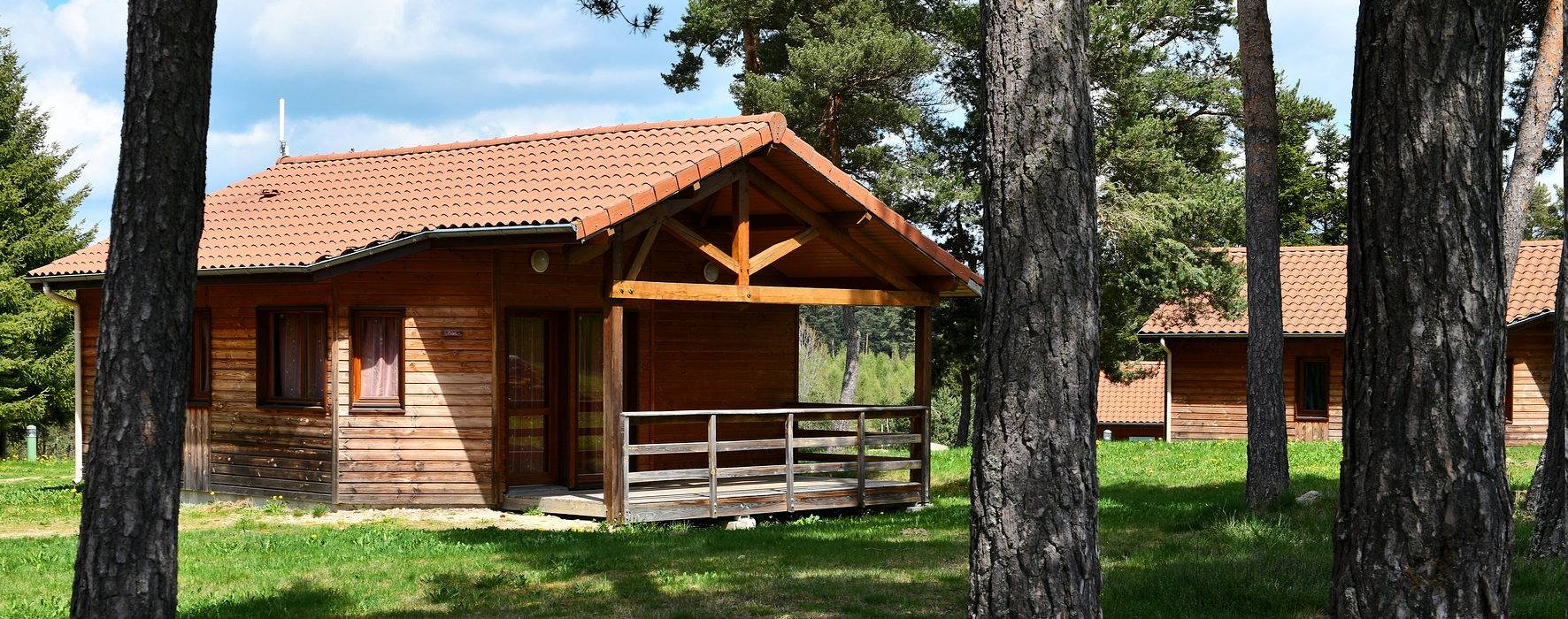 Chalets pleine nature - Site L'Orée du Pichier in Boisset (Haute-Loire), Massif central
