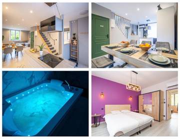 Gîte pour 8 personnes, avec jardin et jacuzzi dans Dieulouard
