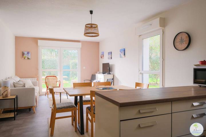 Gîte pour 6 personnes, avec jardin dans Biscarrosse (bourg) - 2