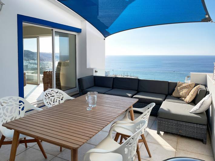 Ferienwohnung für 5 Personen, mit Meerblick und Balkon sowie Terrasse in Salema - 4