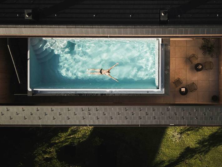 Ferienwohnung für 4 Personen, mit Whirlpool und Balkon sowie Garten - 1