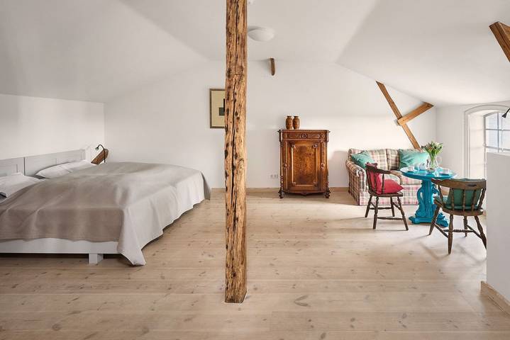 Ferienwohnung für 4 Personen, mit Garten und Ausblick, mit Haustier in Westerholz