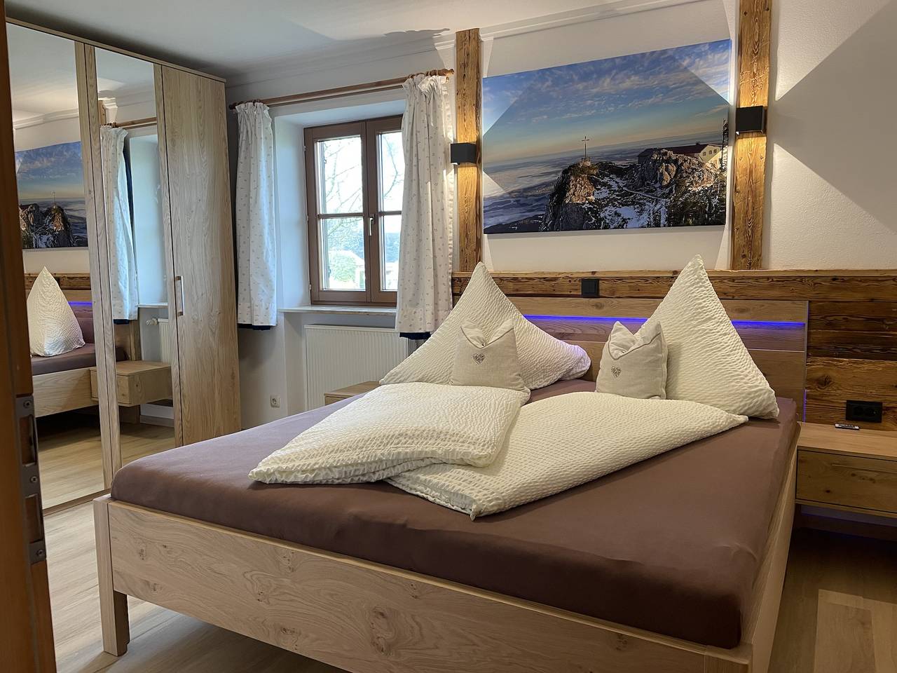 Ganze Ferienwohnung, Ferienhof Bamberger - Ferienwohnung Hochgern - 4 Sterne klassifiziert in Traunstein, Chiemsee