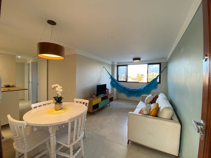 Apartamento de vacaciones para 4 personas, con jardín y vistas al mar además de piscina y terraza, Familias con niños - 1