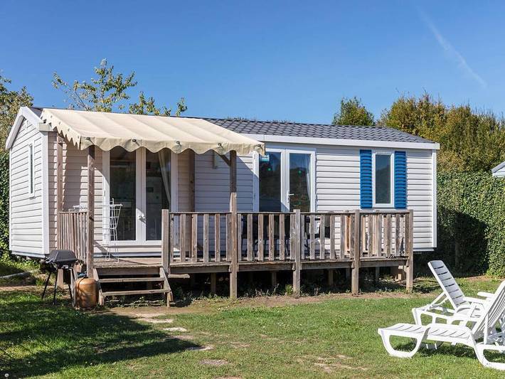 Mobil home pour 8 personnes, avec bassin pour enfant à Saint-Julien-des-Landes - 2