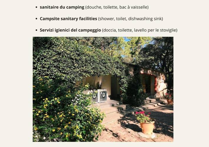 Camping für 3 Personen, mit Ausblick und Garten sowie Terrasse und Pool in Porto-Vecchio - 4