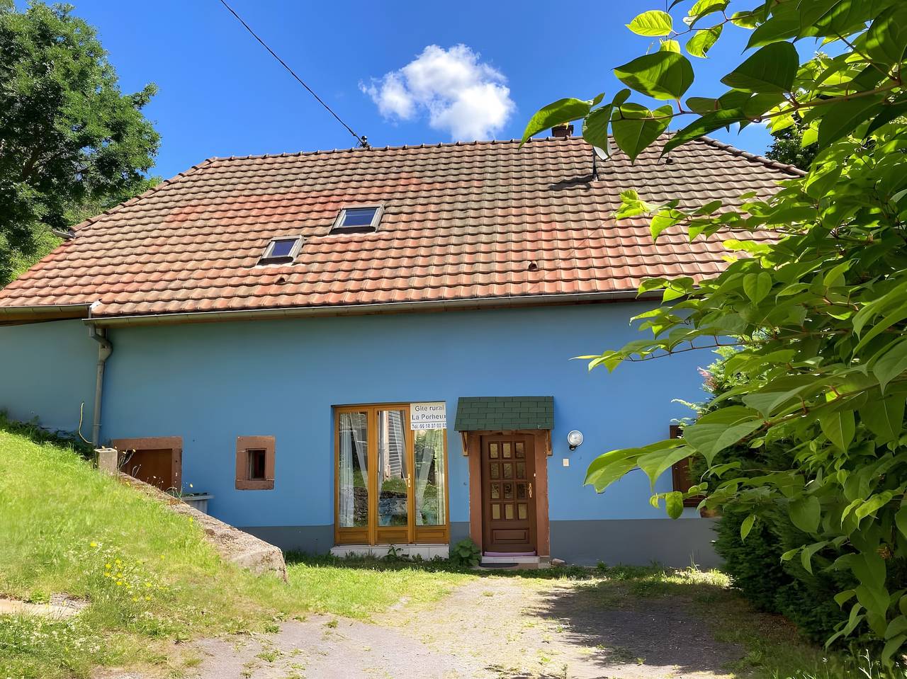 Vakantiehuis 'Le Chalet Cozy & Spa' met bergzicht, gedeeld terras en Wifi in Wildersbach, Bas-Rhin Alsace