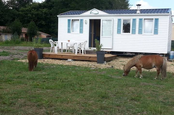 Mobil home pour 4 personnes à Hostens - 4