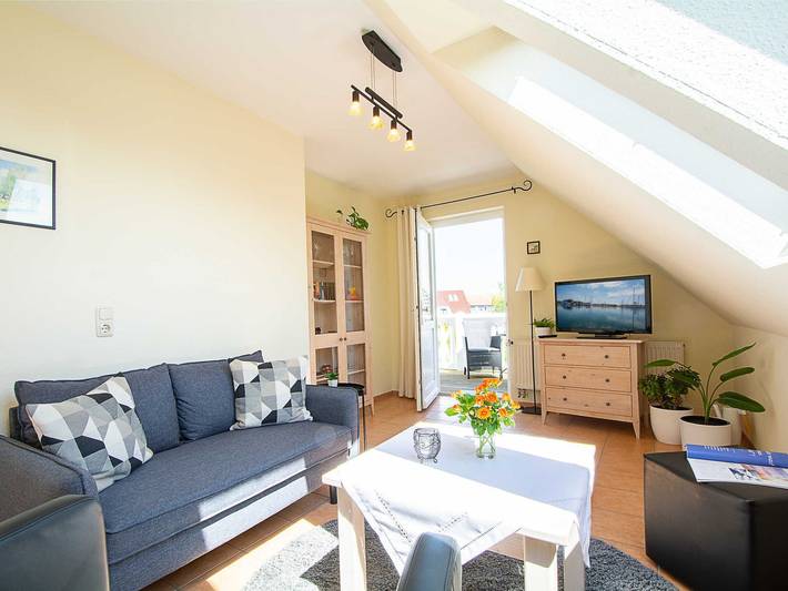 Ferienwohnung für 2 Personen, mit Balkon - 1