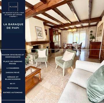 Gîte pour 10 personnes, avec jardin à Marck