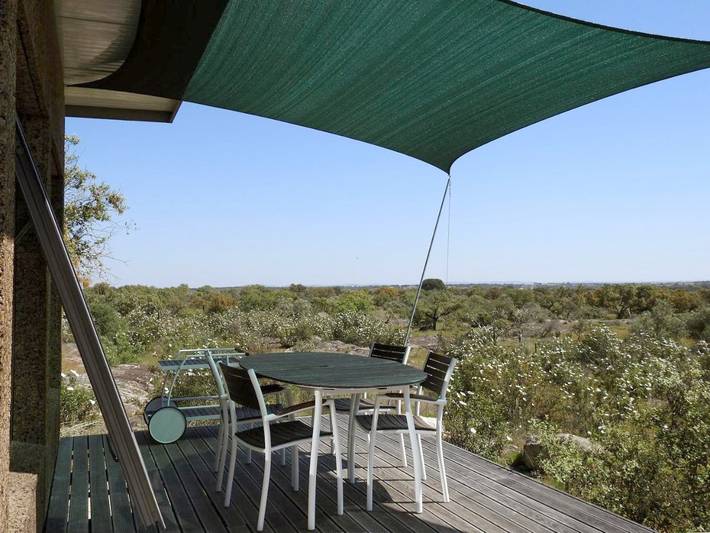 Bungalow für 4 Personen, mit Ausblick und Pool sowie Terrasse in Alentejo - 2