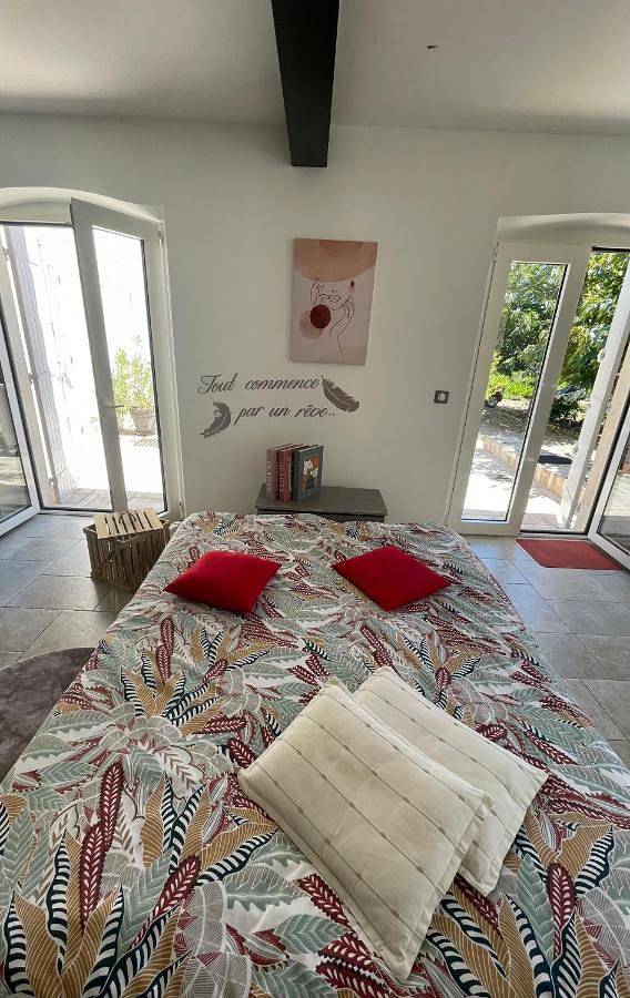 Chambre d’hôte pour 2 personnes, avec terrasse et jardin