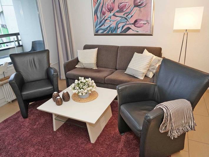 Ferienwohnung für 4 Personen, mit Balkon und Seeblick, kinderfreundlich - 1