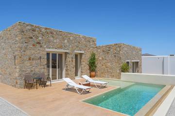 Studio für 2 Personen, mit Garten und Pool auf Mykonos