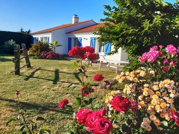 Gîte pour 6 personnes, avec jardin à Bouin