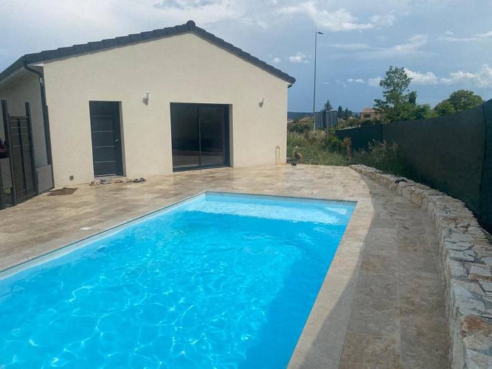 Villa pour 7 personnes, avec piscine ainsi que vue et jardin