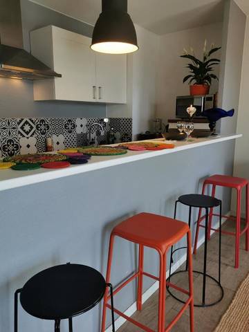 Gîte pour 2 personnes, avec vue et balcon à Saint-Fons