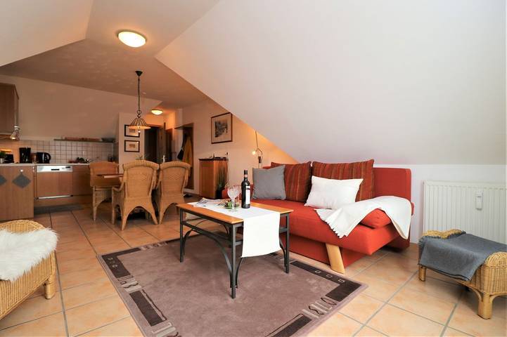 Ferienwohnung für 4 Personen, mit Balkon, mit Haustier in Wustrow