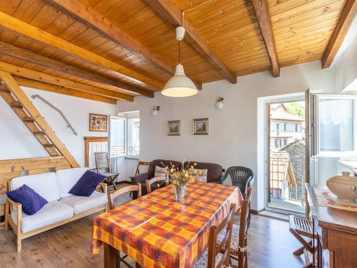 Ferienhaus für 3 Personen, mit Balkon und Balkon/Terrasse sowie Garten in Comune di San Siro - 4