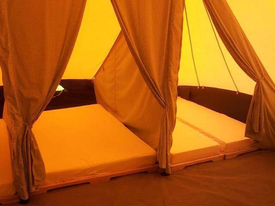 Camping Goudal - Tienda 6 personas - Waard, sin instalaciones sanitarias in La Salvetat-sur-Agout, Region de Béziers