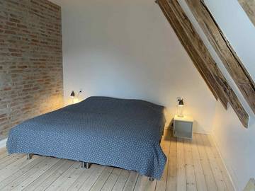 Ferienwohnung für 4 Personen, mit Terrasse und Ausblick in Aalborg