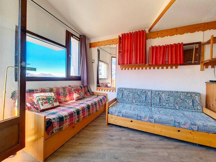 Chalet voor 4 personen, met balkon in Saint-Martin-de-Belleville