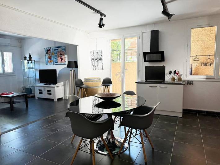 Location de vacances pour 4 personnes, avec terrasse à Caux - 2
