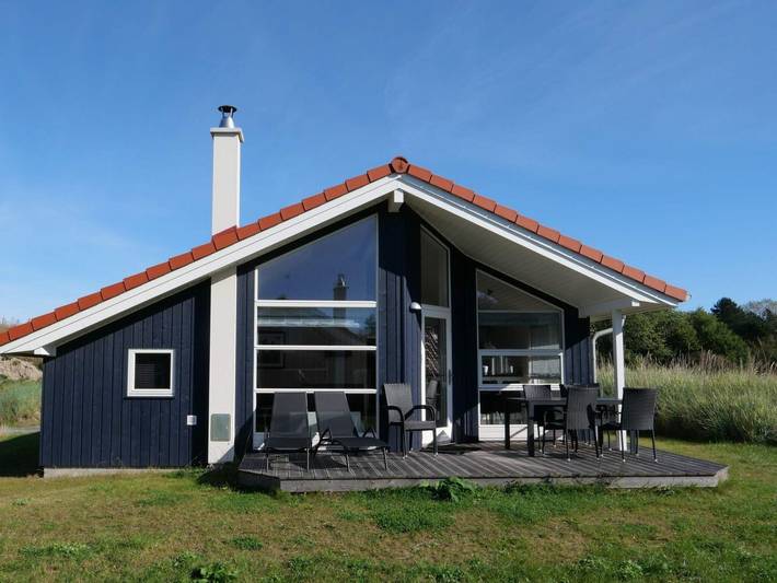 Ferienhaus für 6 Personen, mit Balkon/Terrasse und Terrasse, mit Haustier
