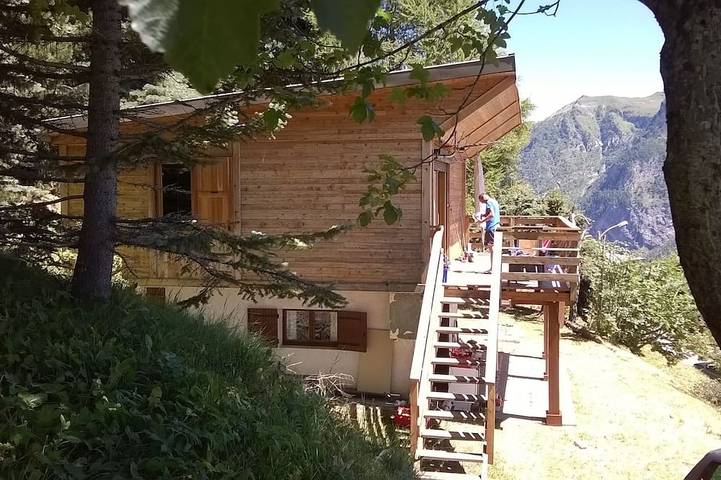 Chalet für 10 Personen, mit Balkon und Garten - 1