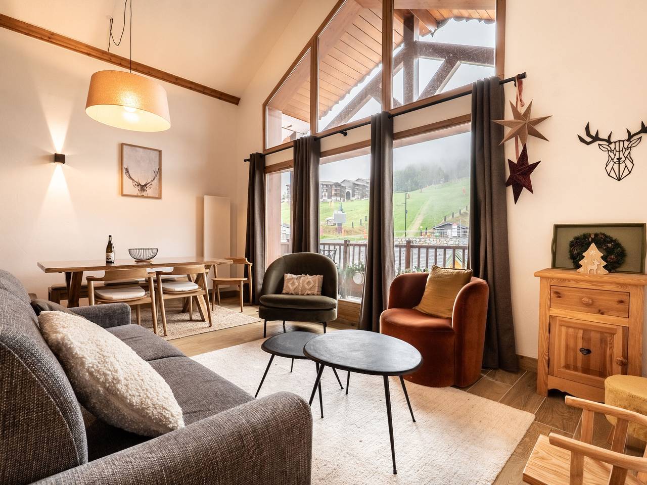 Ganze Wohnung, Renoviertes Duplex im Zentrum mit Parkplatz und Wlan in La Plagne, Aime-la-Plagne
