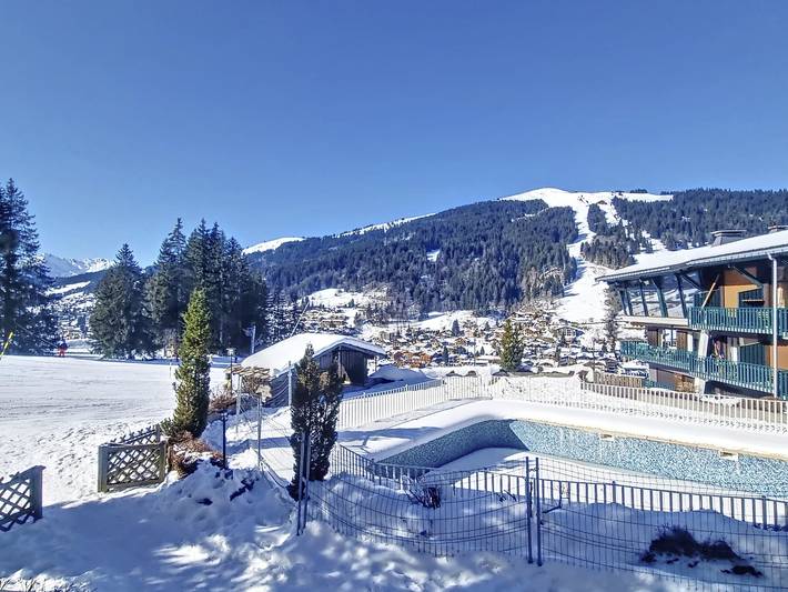 Estudio entero, Acogedor apto 4 pers, ski in/out, parking privado in Les Gets, Les Portes du Soleil