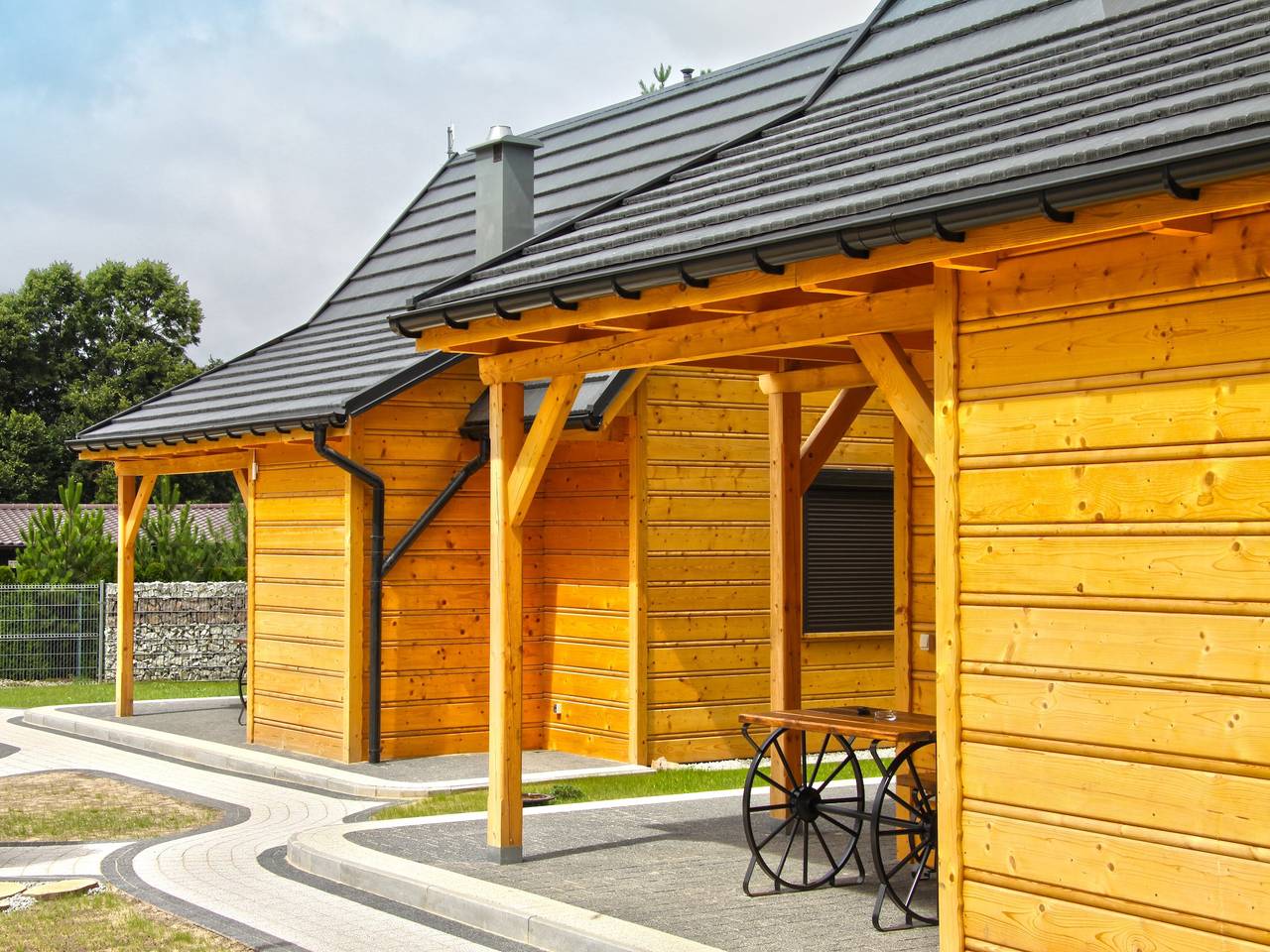 Umweltfreundliches Haus am Goszcza-See in Kreis Schwiebus