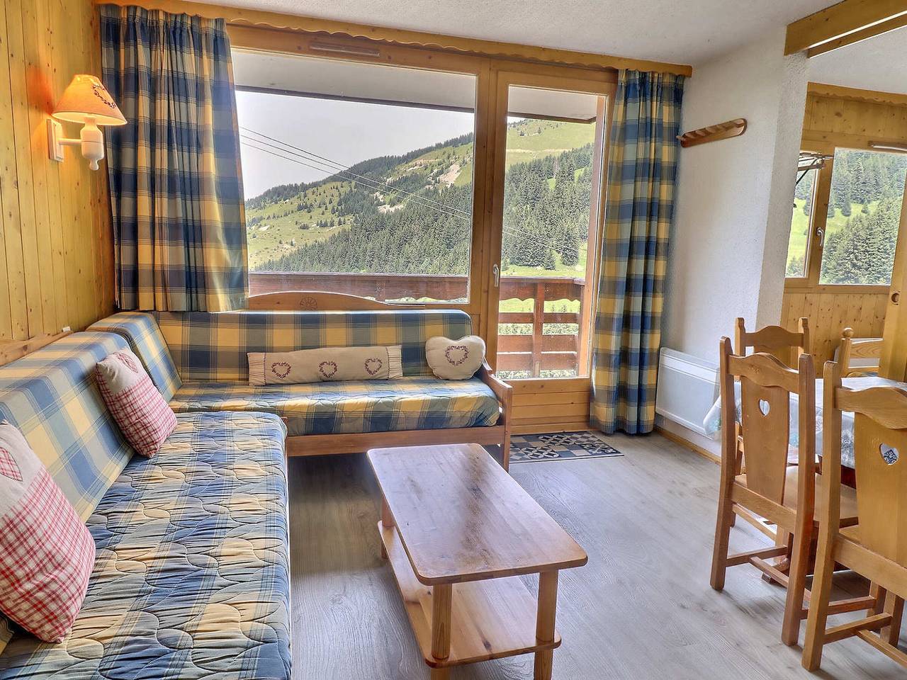 Ganze Wohnung, 2-Zimmer Wohnung mit Bergblick, perfekt für Familien mit Kindern in Méribel-Mottaret, Les Allues