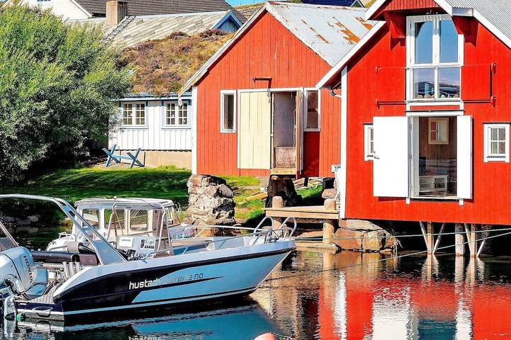 Ferienhaus für 7 Personen, mit Terrasse in Fræna