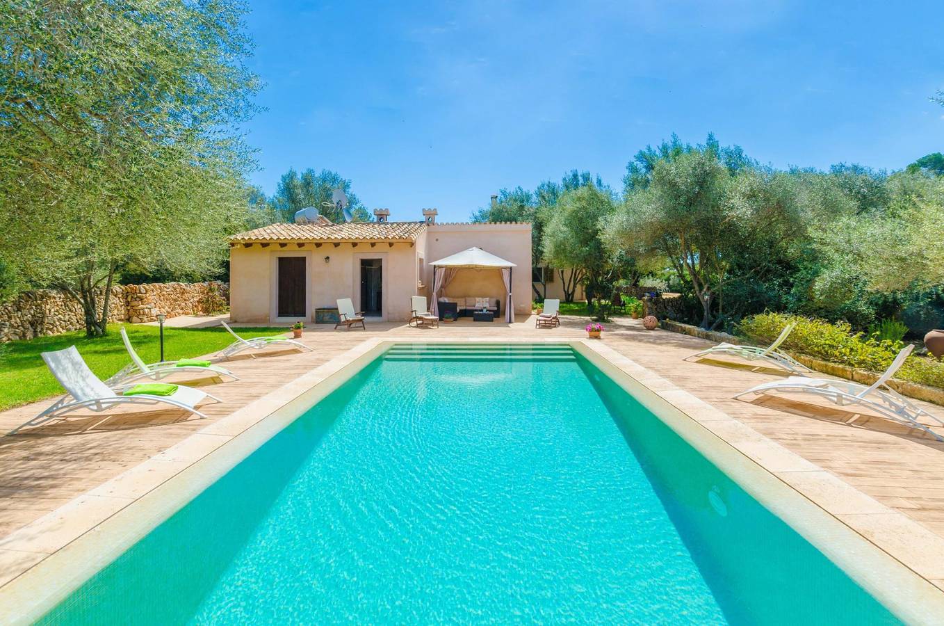 Can Fosquet - Ferienhaus mit privaten Pool in Llucmajor. Wifi gratis. in Llucmajor, Mallorca Süden