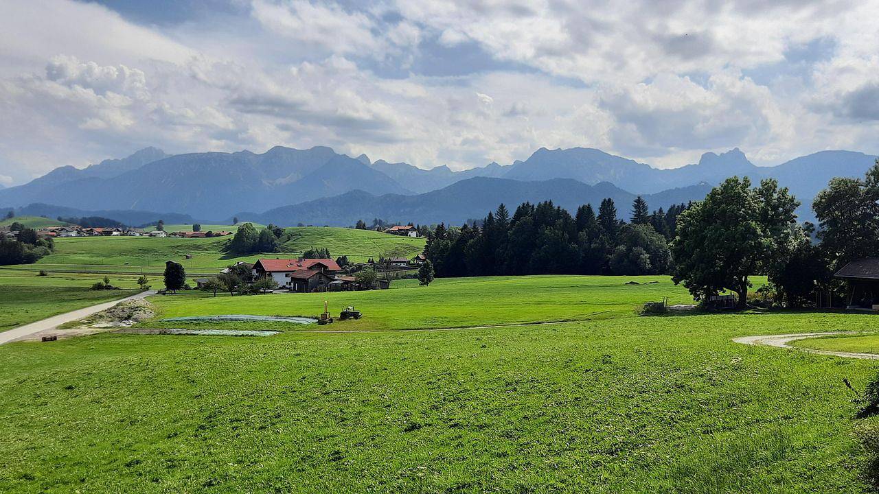 Geheel vakantieappartement, Ferienwohnung für 2 Personen (45 m²) in Hopferau in Hopferau, Zwaben (Bayern)